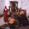 Yamantaka burnt-offering ritual at Tantric College