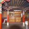 Interior of the Rigs gsum mgon po Temple, Phur bu lcog hermitage