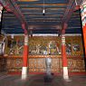 Interior of the Rigs gsum mgon po Temple, Phur bu lcog hermitage