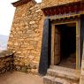 Entrance to the Rigs gsum mgon po Temple, Phur bu lcog hermitage