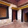 Doorways in the upper courtyard, Phur lcog hermitage