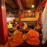 Monks in assembly, Ke'u tshang hermitage