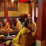 Monks in assembly, Ke'u tshang hermitage