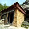 Exterior of Byam chen chos rje's room, Ra kha brag hermitage