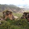 Ruins at mKhar rdo hermitage