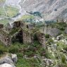 Ruins at mKhar rdo hermitage