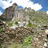 Ruins at mKhar rdo hermitage