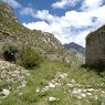 Ruins at mKhar rdo hermitage