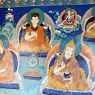 Mural above the throne of Tsong kha pa, Sera Chos lding