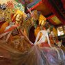 Interior of the main temple, bKra shis chos gling hermitage