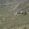 View of Pha bong kha hermitage from direction of Bkra shis chos gling