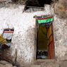 Doorway into temple of Cakrasamvara's eye, rTags bstan hermitage