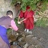 Water source, Rtags bstan hermitage