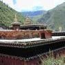 The roof of the Assembly Hall at Derge Monastery.