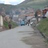 The street that leads into downtown Kandze.