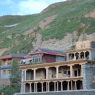 Tibetan house under construction.