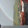 A rainbow near the orphanage.