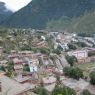 A view of a part of Pelyul city from the monastery.