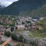 A view of a part of Pelyul city from the monastery.