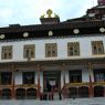 The facade of one of the monastery's main halls.