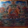 A mural of Padmasambhava.