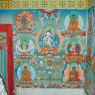 A mural of the Buddha Vajrasattva.