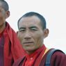 Tseko, the Buildings Manager of Larung Gar, near the cairn.