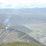 A view of the valley behind Larung Gar from the top of Jomo Hill.