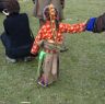 Young Tibetan girl dressed up for Lhagang Festival.&nbsp;