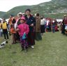 Spectators at Lhagang Festival.&nbsp;