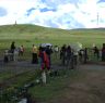 Tourists in Lhagang.&nbsp;