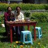 Female hotel owners in Lhagang.&nbsp;