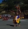 The dancers of Chhukha Rabdey performing Juging Cham