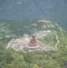 back view of Guru statue