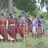 They chant and recite near by cypress tree