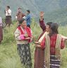 Womens filled with laughter as its their annual festival