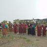 Performing of dance during Chha festival