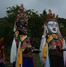 Nubchham dancers standing wearing attractive dress