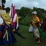 Performing of Nubchham infront of Kisibi Lhakhang