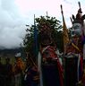 Nunchham dancers taking rest at Doksa