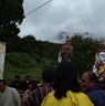 People rush towards Gonpo Gonmo for receiving blessing