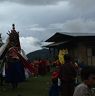 Nubchham dancing infront of Kisibi temple