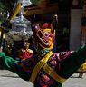 Garuda face mask at Nangkor Tsechu