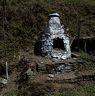 It is a stupa for offering smoke to the God