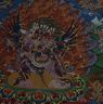 Wrathful deity that is in the center of the four wrathful deities