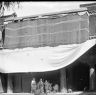 Main entrance of Jokhang with prostrators and verandah. Copyright Pitt Rivers Museum, University of Oxford 1998.286.241