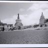 West face of three reliquary monuments comprising Western Gate of Lhasa. Copyright Pitt Rivers Museum, University of Oxford 1999.23.1.20.2