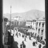 South side of Barkor facing west, with Potala in distance. Copyright Pitt Rivers Museum, University of Oxford 1999.23.2.16