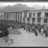 South side of Barkor facing southeast, with procession of mounted nobility. Copyright Pitt Rivers Museum, University of Oxford 1999.23.2.48