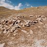 A funerary structure in the northwest sector.